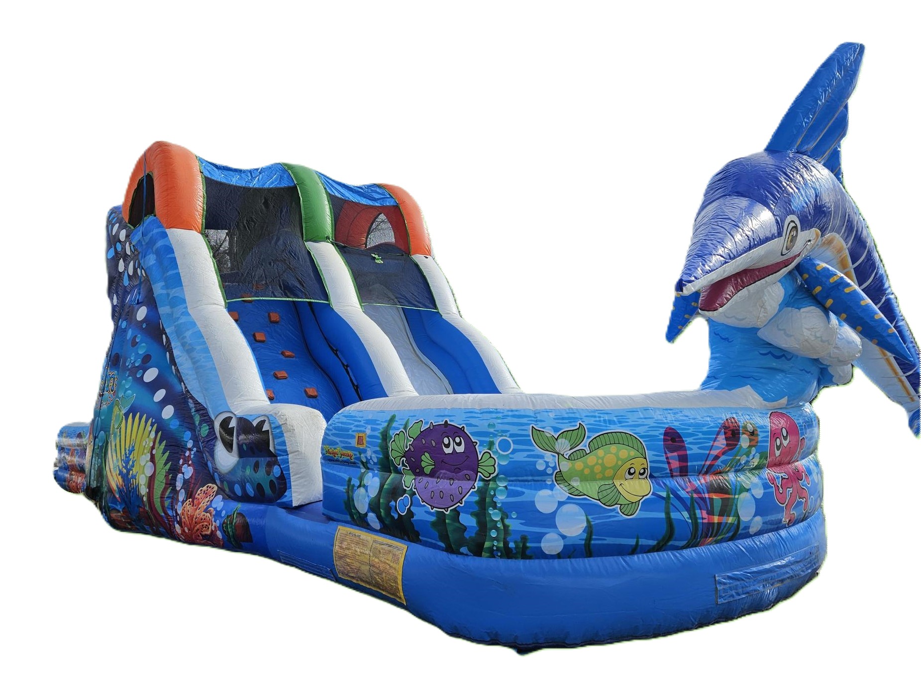 Marlin Inflatable Water SlideWS4