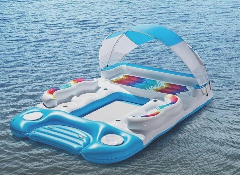 Inflatable 4-person Island Float WG3