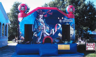 Pirates of the Caribbean Bounce House Rental