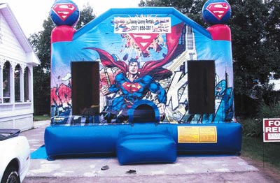 Superman Bounce House Rental